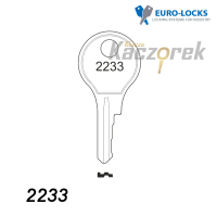 Mieszkaniowy 013 - klucz surowy - Euro-Locks serii 2233